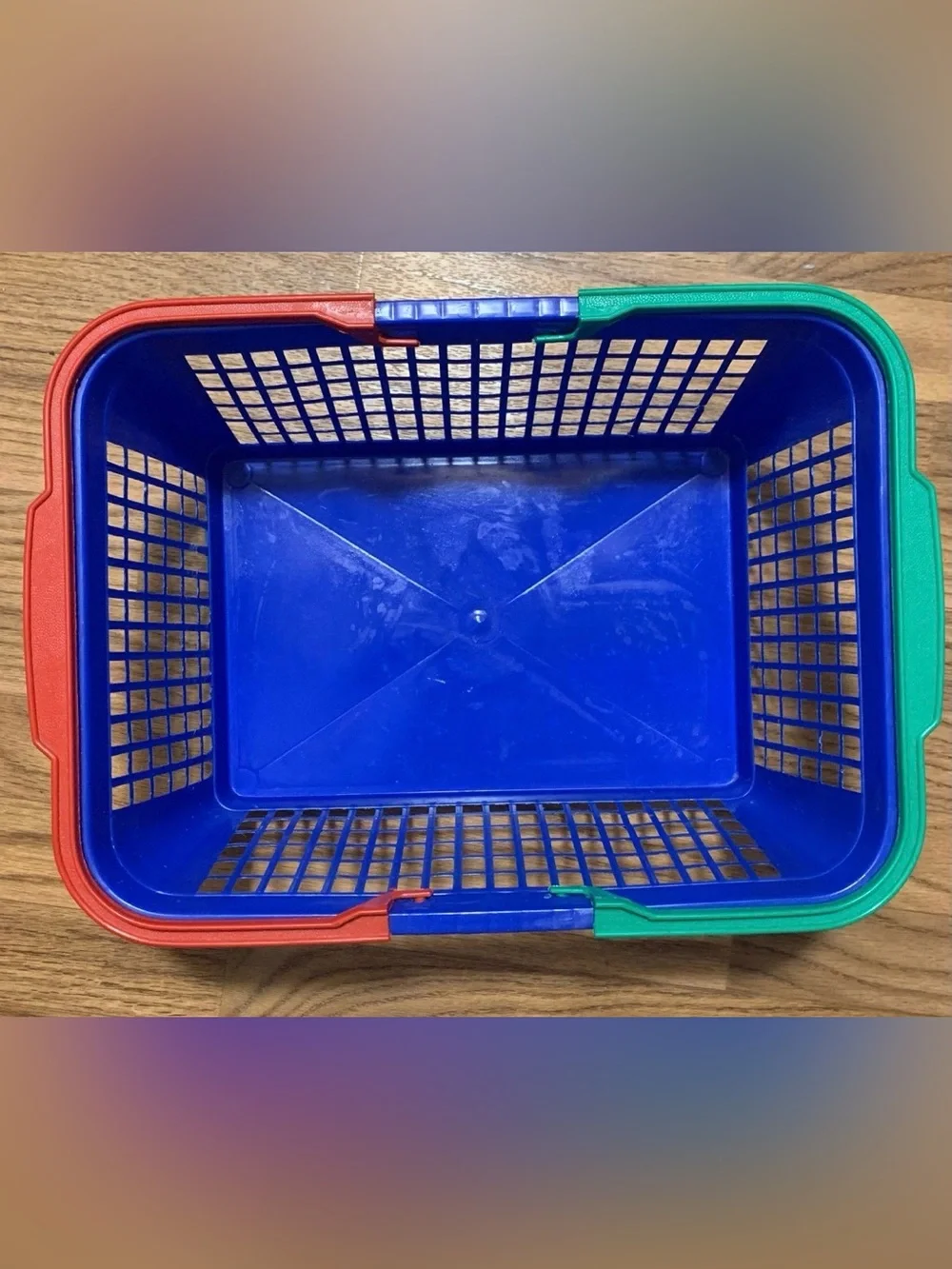 Blue/Red/Green Basket